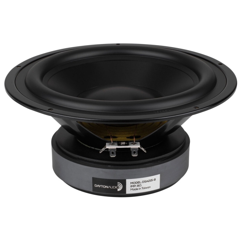 Dayton Audio Dsa215-8 8" Designer Series Aluminum Cone Woofer
