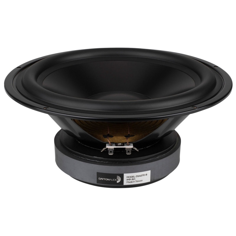 Dayton Audio Dsa270-8 10" Designer Series Aluminum Cone Woofer