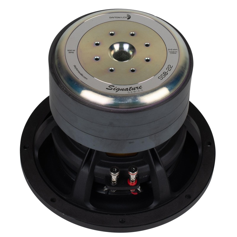 Dayton Audio Ss8-22 8" Signature Series Dvc Subwoofer 2 Ohm Per Coil