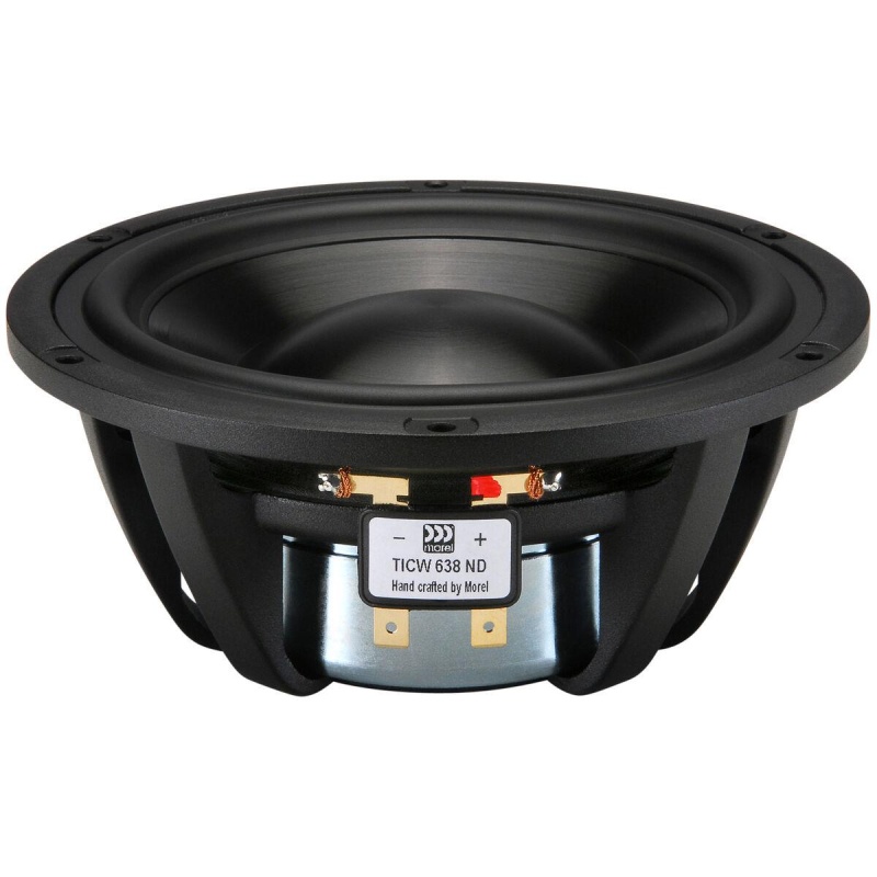 Morel Ticw 638Nd Titanium Series Hybrid Cu 6" Woofer 8 Ohm