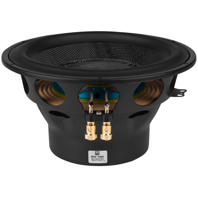 Morel Mw 1058 Classic Series 10" Paper / Carbon Fiber Cone Subwoofer
