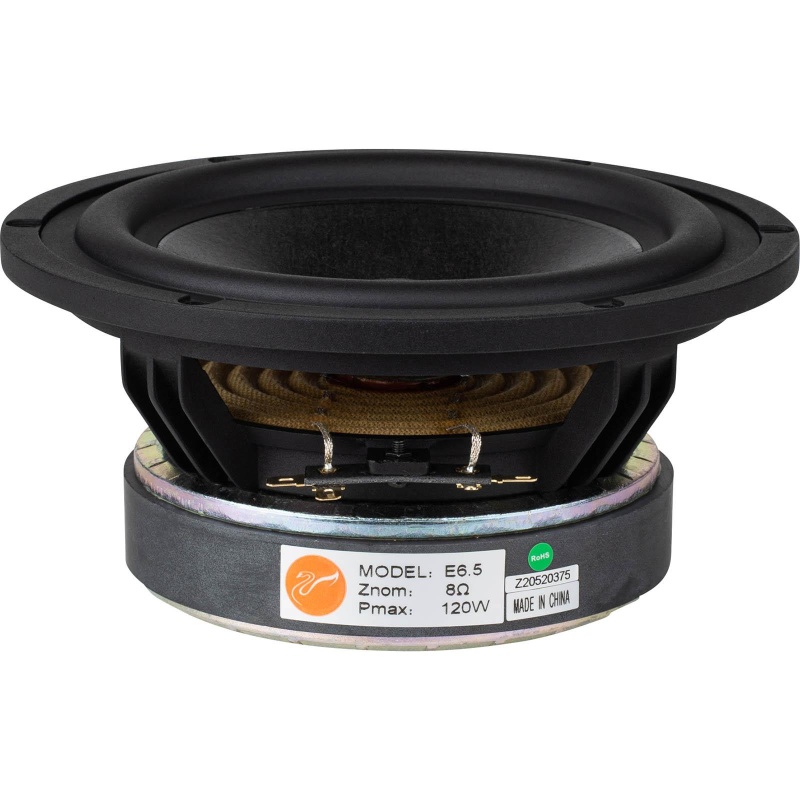 Hivi E6.5 6-1/2" Treated Paper Cone Woofer