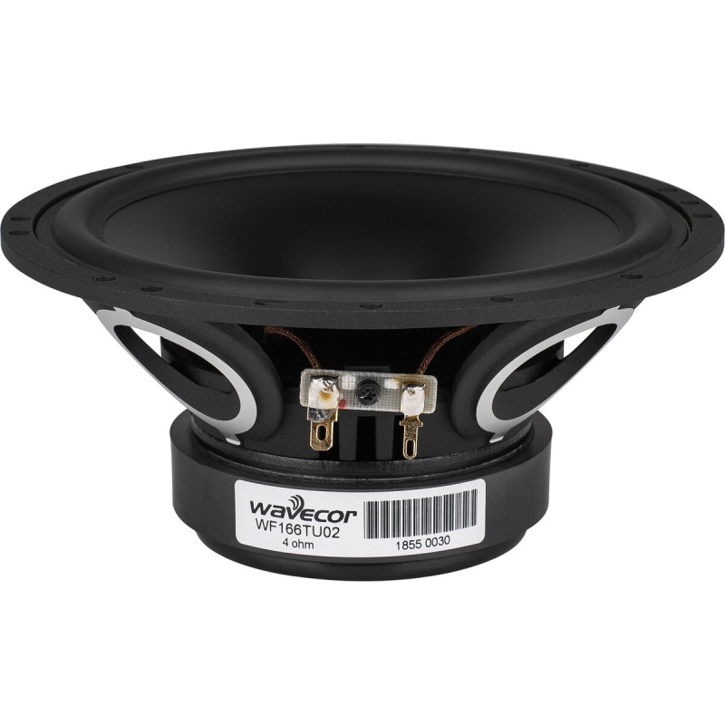 Wavecor Wf166tu02 6-1/2" Paper Cone Mid-Woofer 4 Ohm