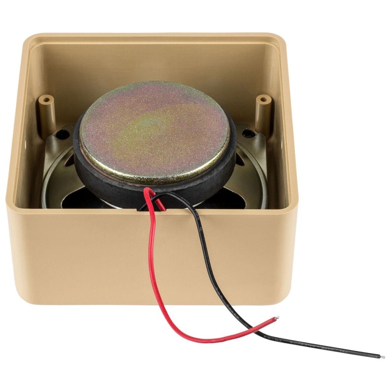 3-1/2" 10W Mylar Surface Mount Speaker Ivory
