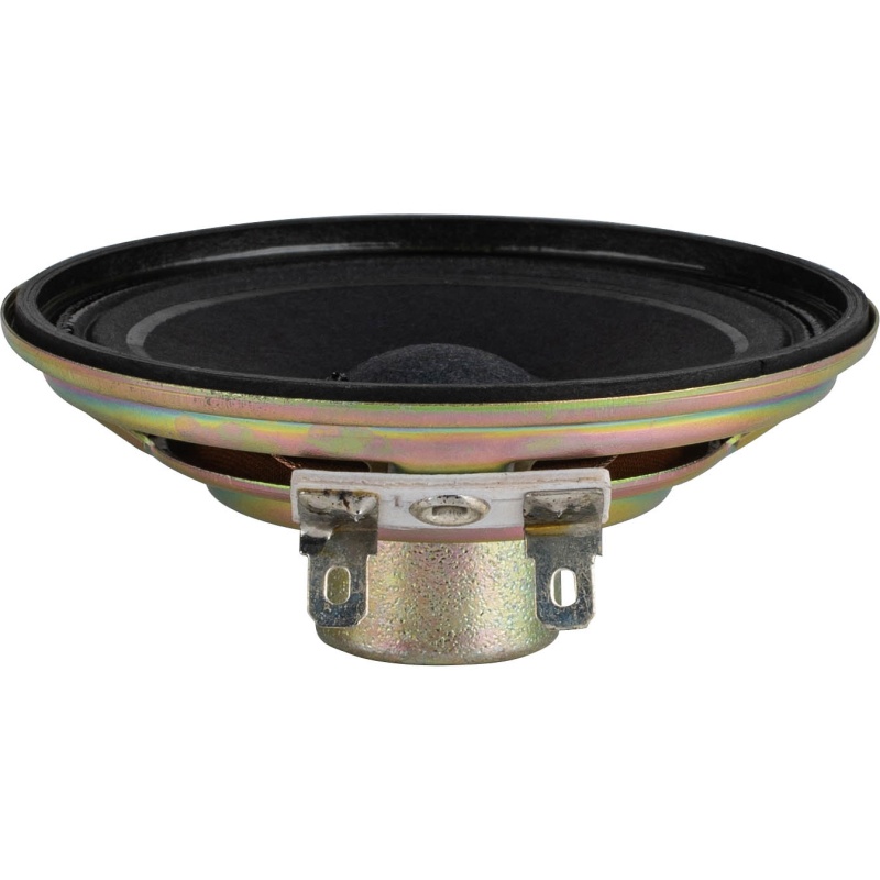3" 580325-008 3W Mini Black Paper Cone Speaker 16 Ohm