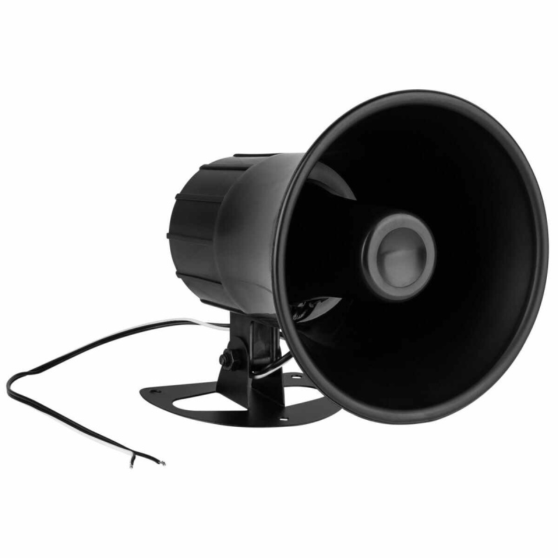 5" Indoor / Outdoor Horn Speaker Black