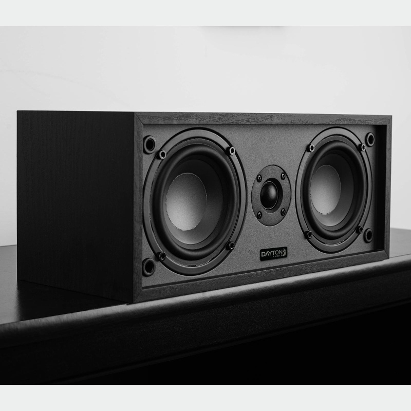 Dayton Audio Classic C40 Center Channel Speaker Black