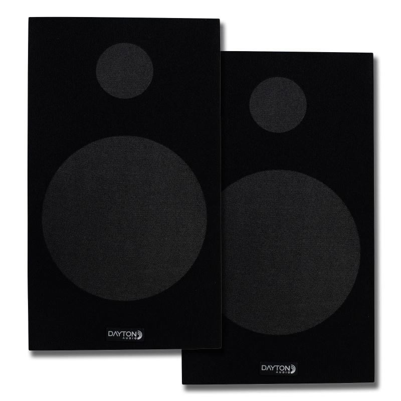 Dayton Audio B65 Replacement Grilles - Black