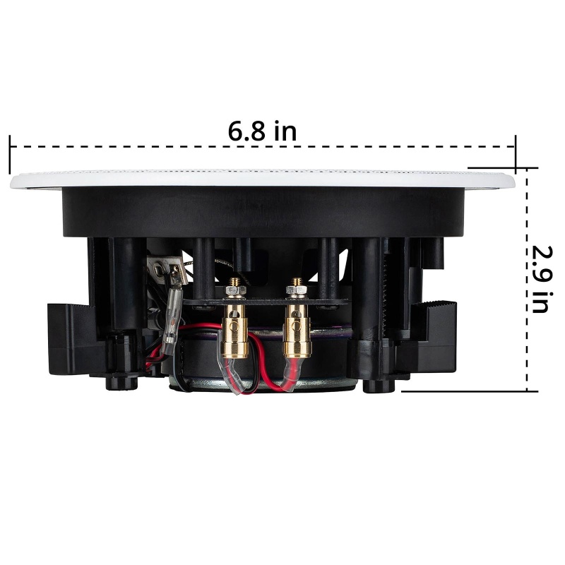 Dayton Audio Cc40w 4" 2-Way In-Ceiling Speaker Pair