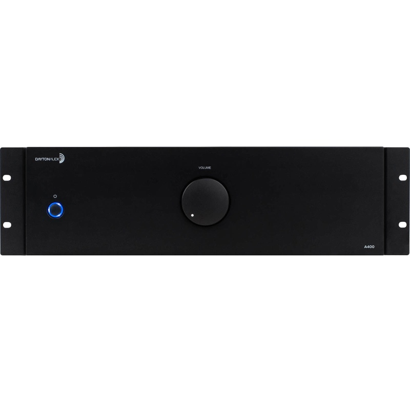 Dayton Audio Gloss Black Opal1 And 2 X 200 Watt A400 Stereo Amplifier Bundle