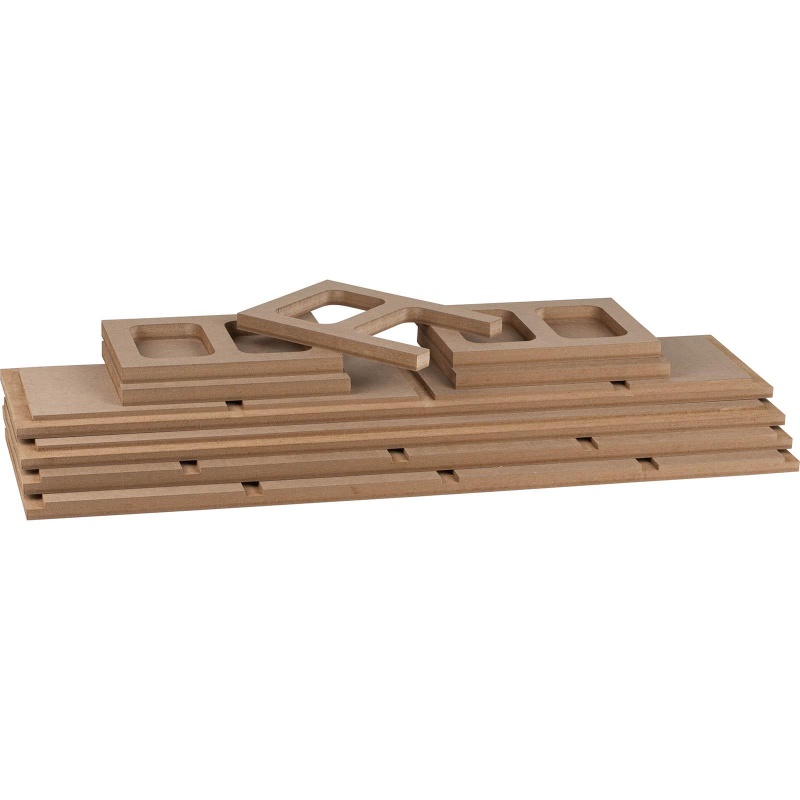 Knock-Down Mdf 1.16 Ft³ Tower Cabinet