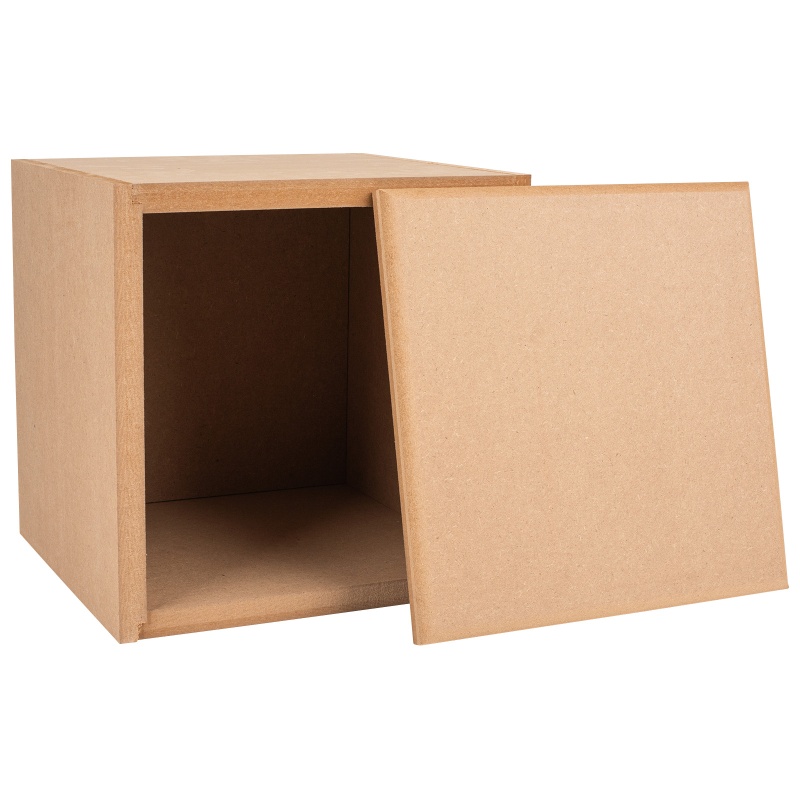 Knock-Down Mdf 0.67 Ft³ Subwoofer Cabinet