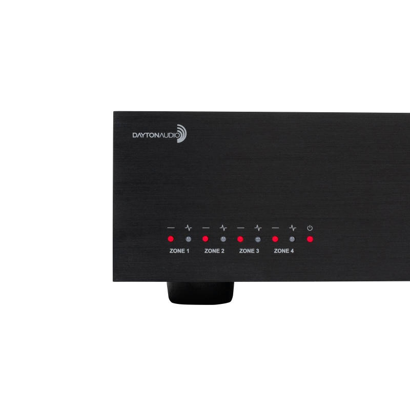 Dayton Audio Ma880 4 Input 80W X 8 Channel Class D Amplifier