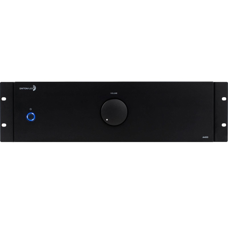 Dayton Audio A400 2X200 Watts Class Ab Stereo Power Amplifier
