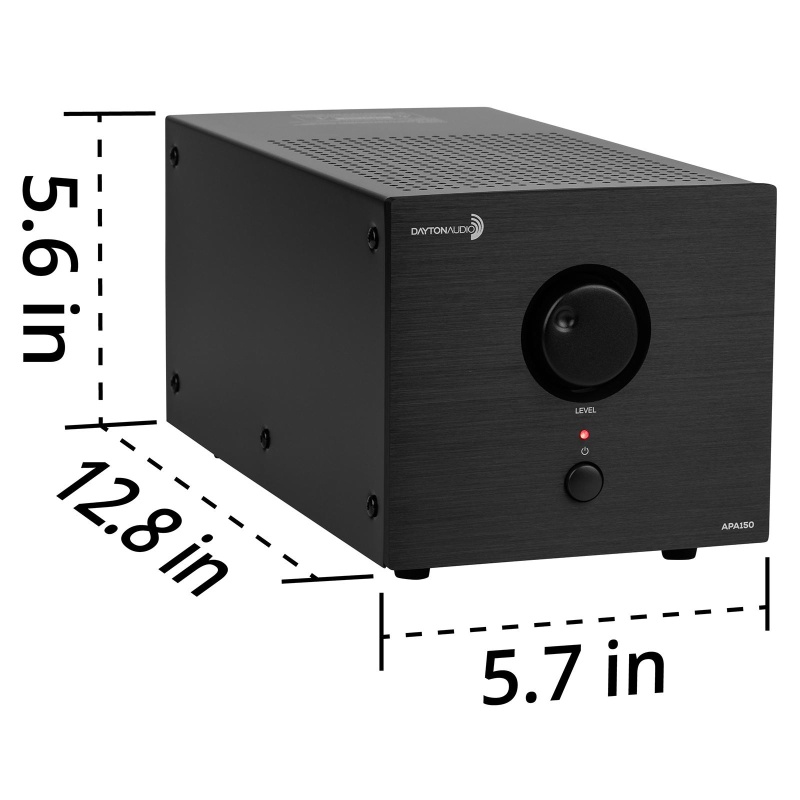 Dayton Audio Stereo / Bridgeable Amplifier 150 Watt Apa150