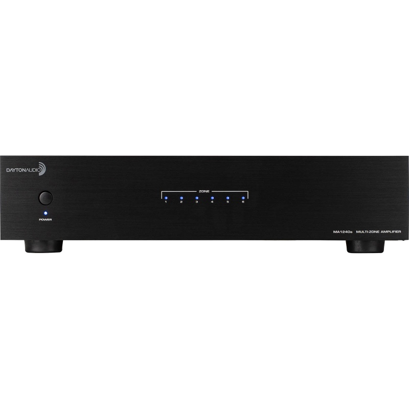 Dayton Audio Ma1240a Multi-Zone 12 Channel Amplifier