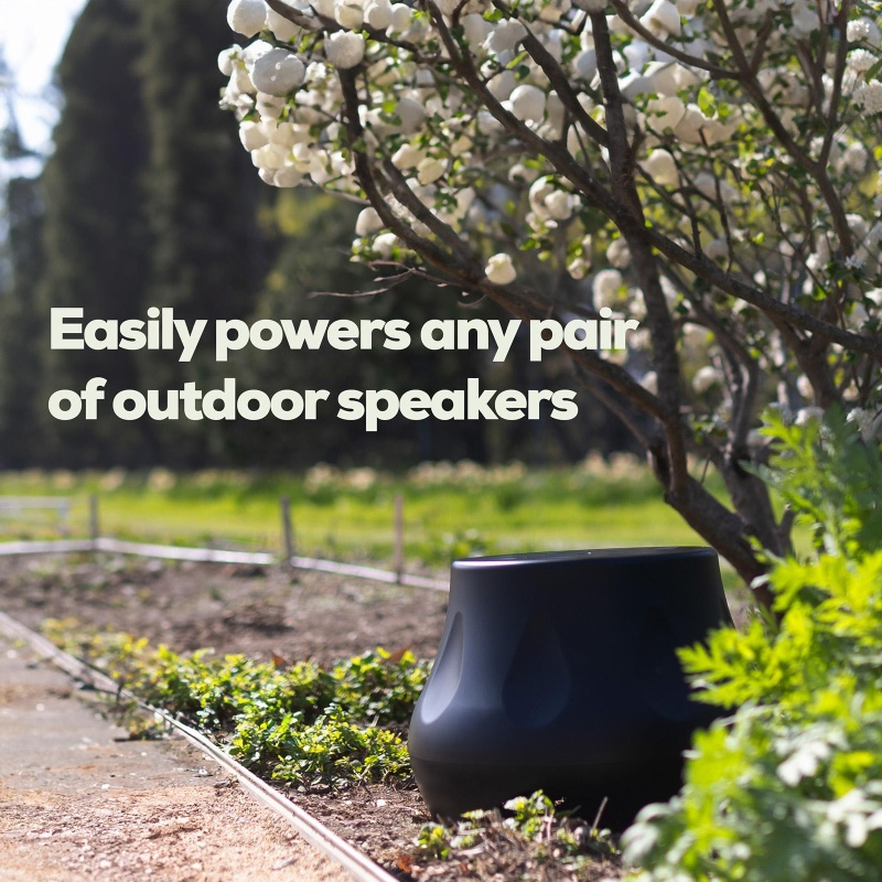 Dayton Audio Bluetooth Powered Outdoor Subwoofer With Stereo Speaker Outputs Iosubp – Black