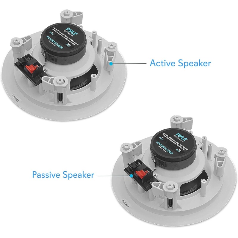 Pyle Pdicbt57 5.25" Bluetooth Home Ceiling Speaker Pair