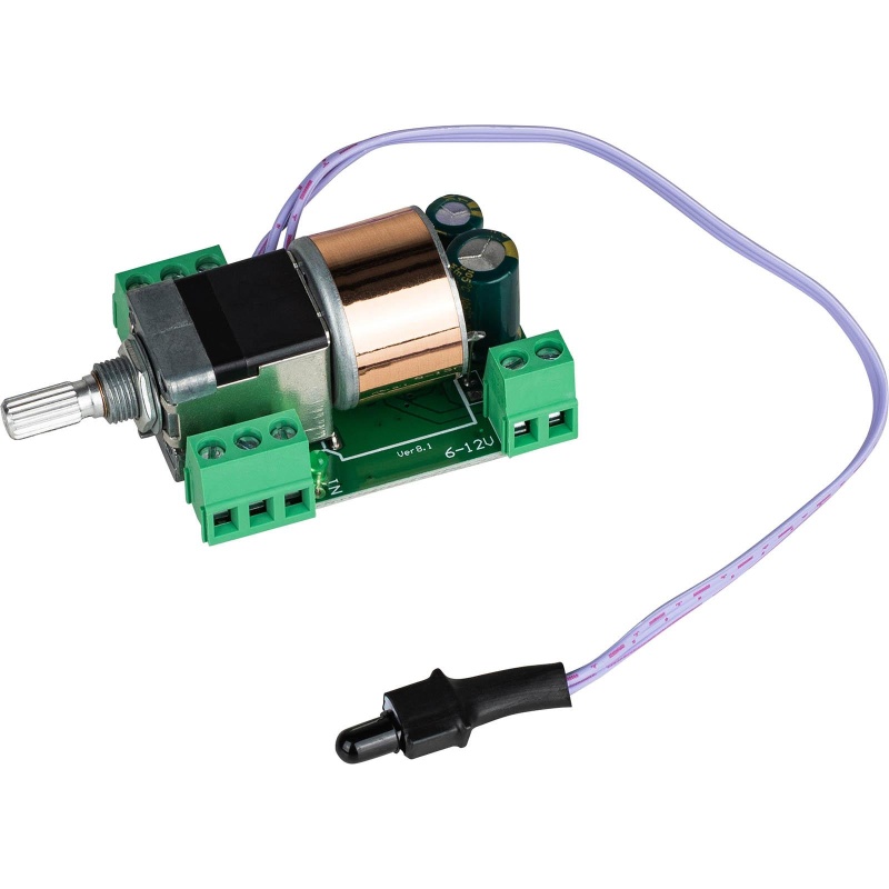 Line Input Passive Motorized Volume Control Preamp Board With Remote 6-12 Vdc
