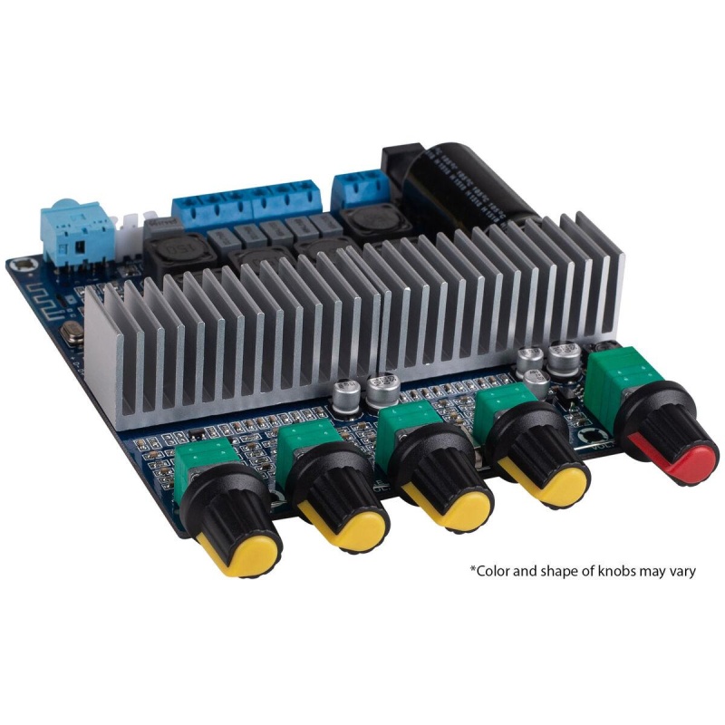 Tps3116d2 Class D 2.1 Bluetooth 5.0 Amplifier Board 2 X 50W + 100W With Filter And Volume Controls