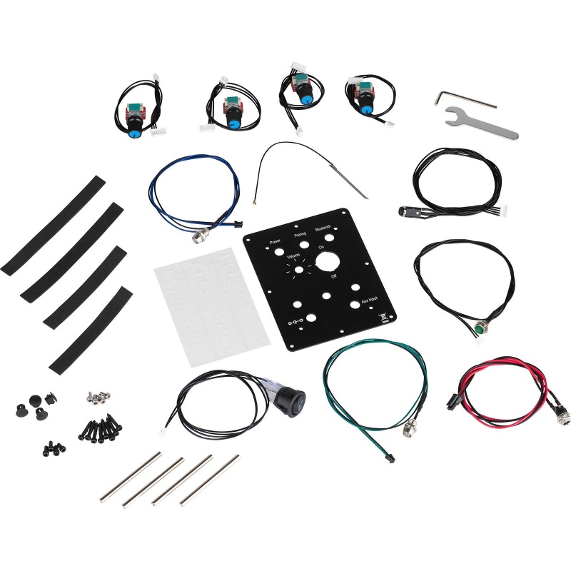 Dayton Audio Kabd-Pmv4 Panel Mount With Function Kit And Potentiometers