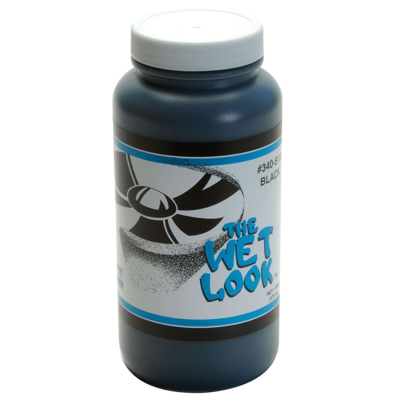 Wet Look Pint Black 16 Oz