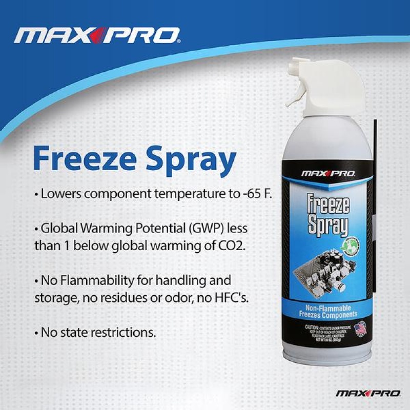 Max Pro Frze-1234 Freeze Spray 10 Oz