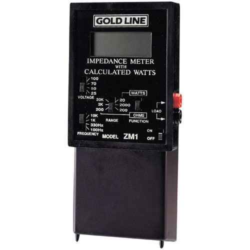 Gold Line Zm-1 Impedance Meter