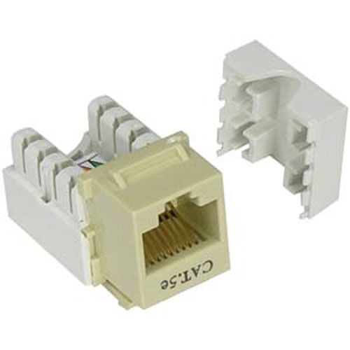 Dalco Cat 5E Ivory Keystone Jack