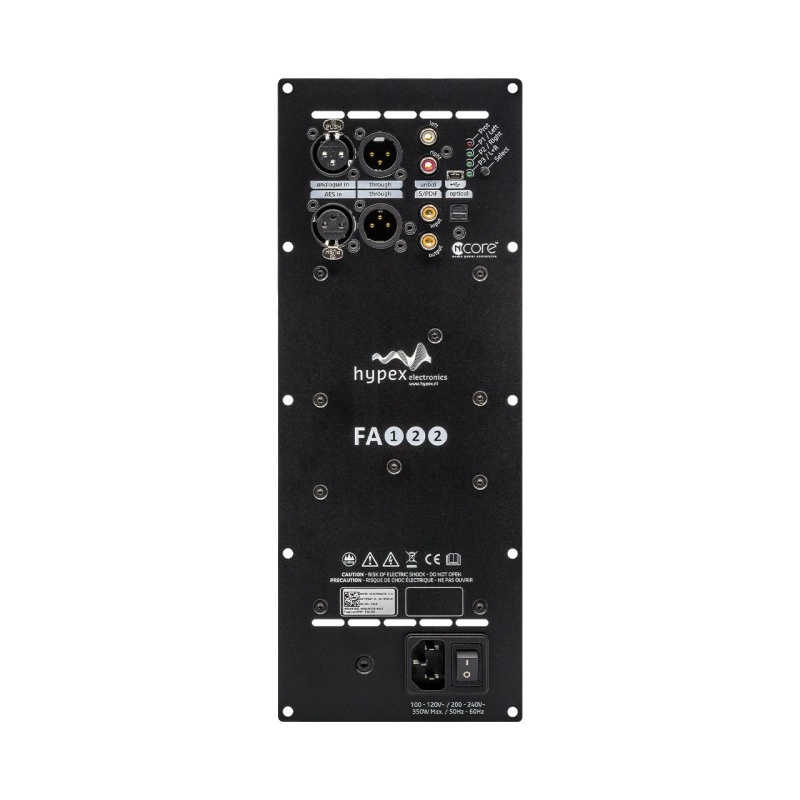Restocked Hypex Direct Fusionamp Fa122 Mono 2-Way Plate Amplifier 250w