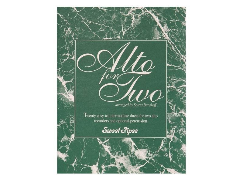 Alto For Two, Arr. S. Burakoff