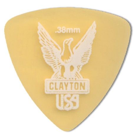 Steve Clayton™ Ultem Tortoise Pick: Rounded Triangle