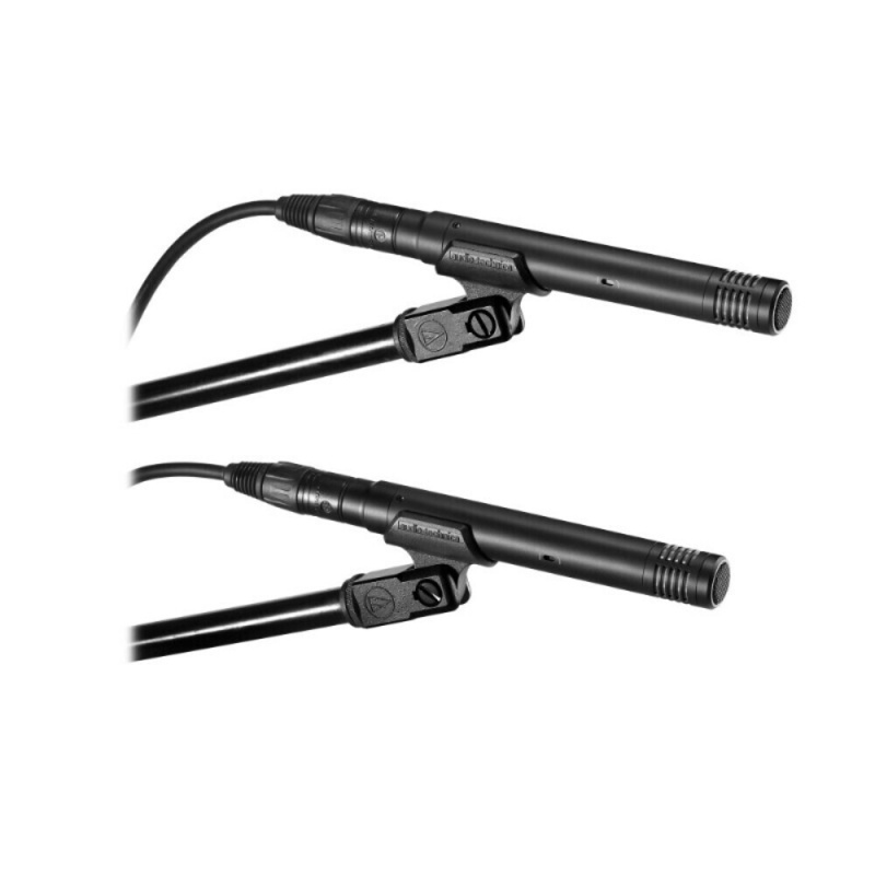 Audio-Technica Two Studio Condenser Microphones Package