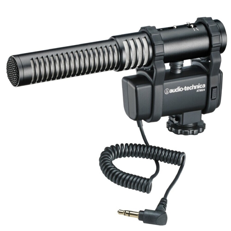 Stereo/Mono Camera-Mount Microphone