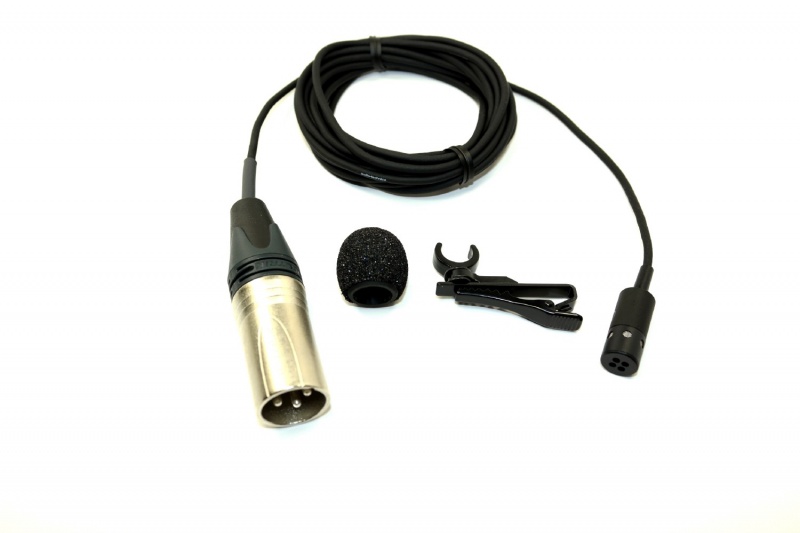 Mini Cardioid Condenser Instrument/Lavalier Microphone – 11-52V Phantom Power Only