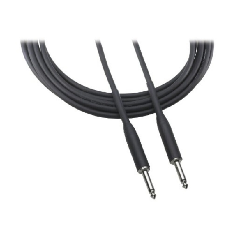 1/4 Inch To 1/4 Inch Male Phone Plug Instrument Cable – 3 Feet Long