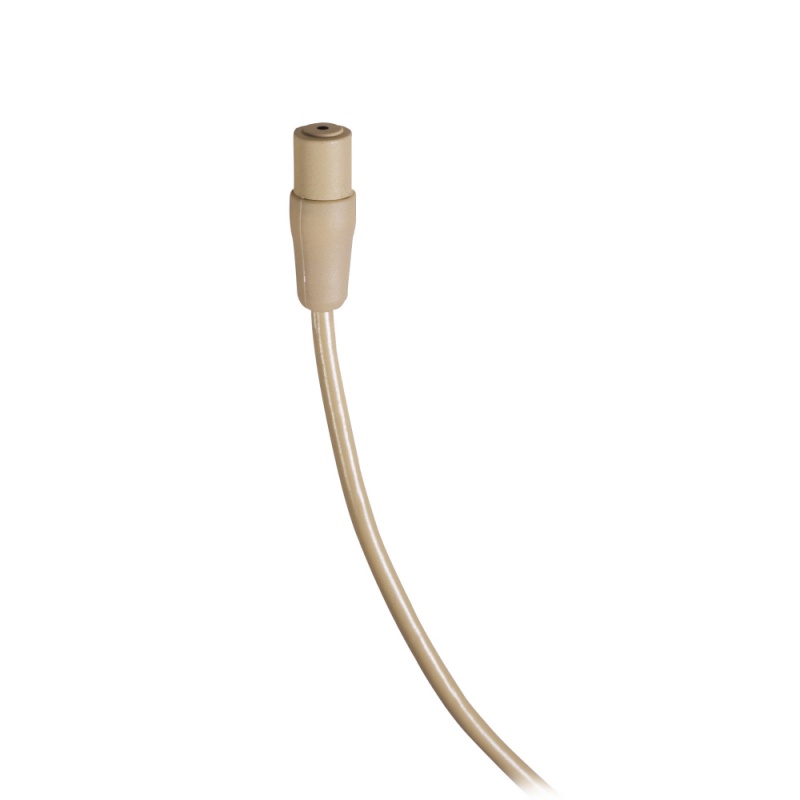 Audio-Technica Subminiature Omnidirectional Lavalier Microphone With 4-Pin Ch Connector, Beige