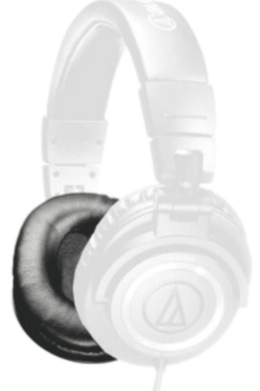 Replacement Single Leatherette Earpad For Ath-M20x, Ath-M30x, Ath-M40x, All Ath-M50 Models, Ath-M50x, Ath-M50xbl, Ath-M50xwh