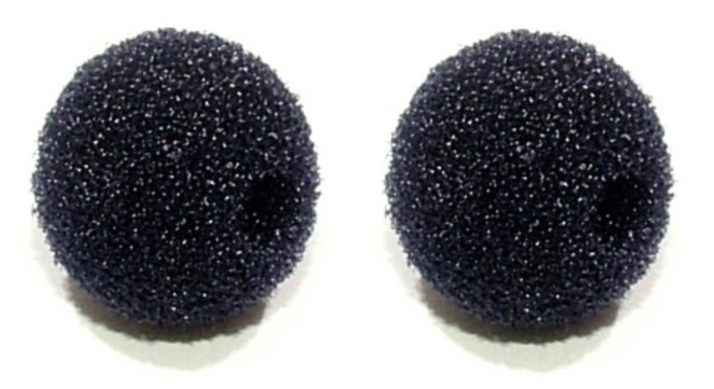 Small, Round Windscreens For Atr3350 Microphone – One Pair