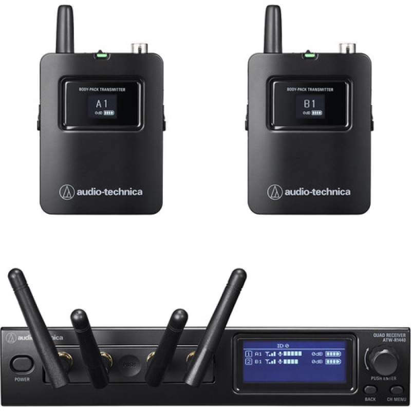 Click To Save An Extra $100 Today! Audio-Technica System 20 Pro Wireless Dual Body-Pack System – 2.4Ghz