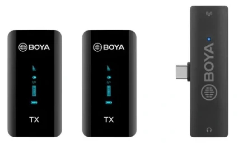 Special! Boya Digital True-Wireless 2-Person Microphone System With Usb-C Connector