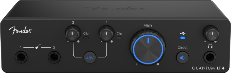 Click To Save An Extra $10 Today! Fender Quantum Lt 4 4×2 Usb-C Audio Interface
