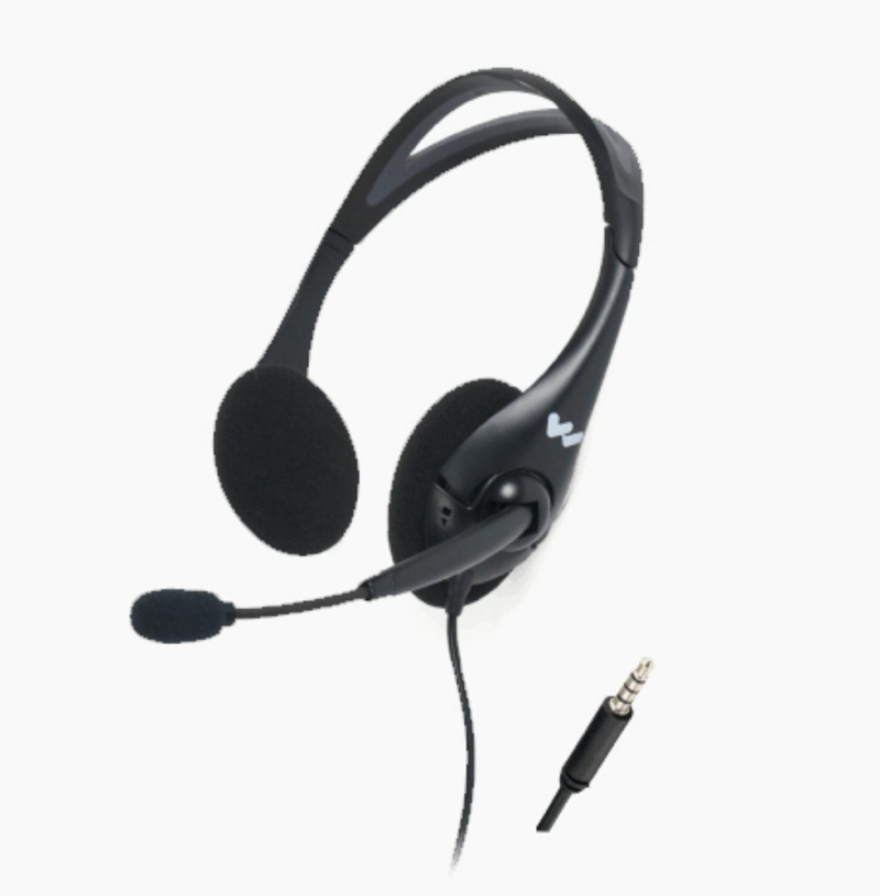 Dual Headset Microphone With Trrs 3.5Mm Plug For Use With Dlt 400 Transceiver Only