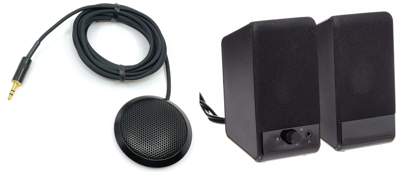 Omnidirectional Conference Microphone And Speaker Bundle