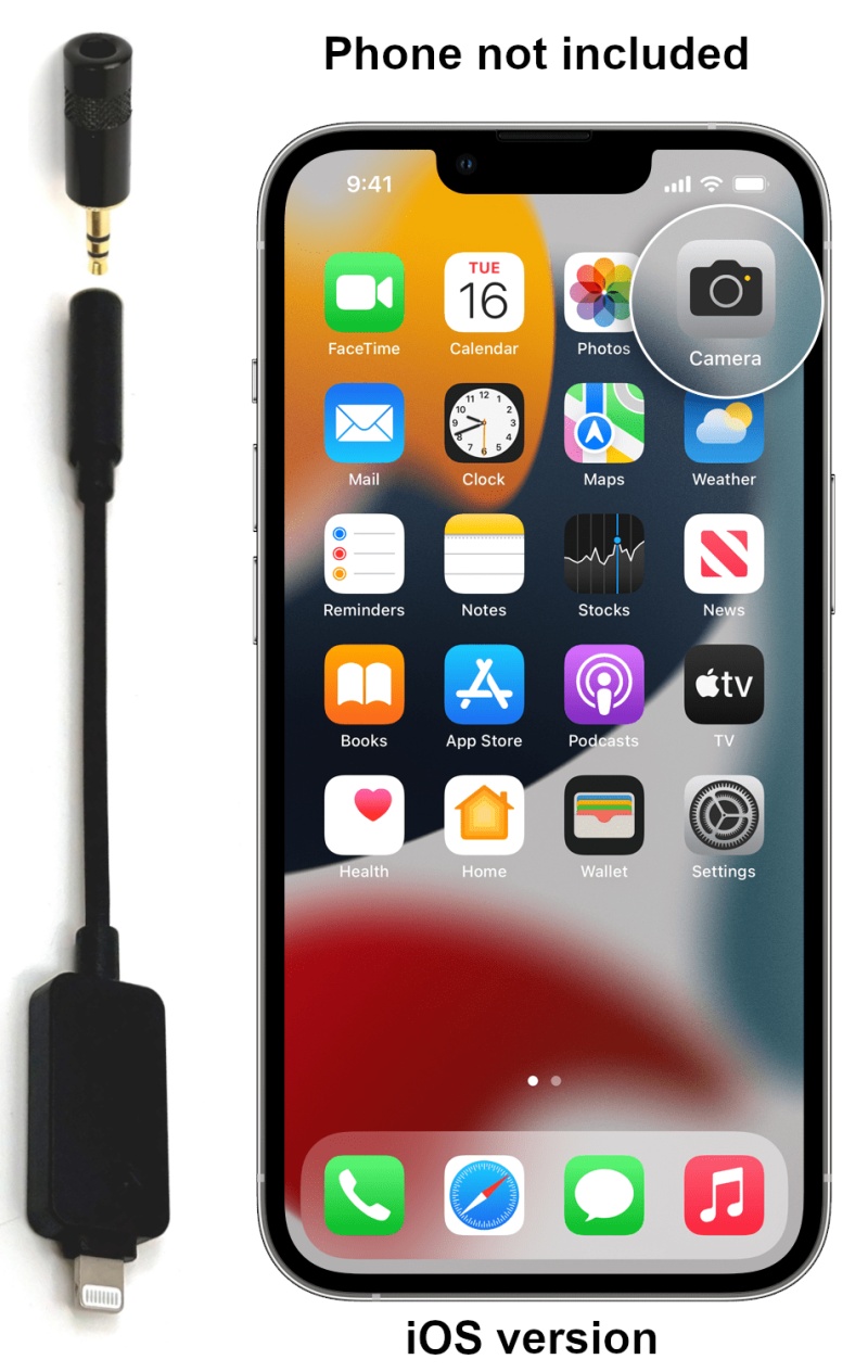 Court Reporter Ultra-High Gain Backup Recording Kit For Ios Or Usb-C Mobile Devices (Apple And Android)