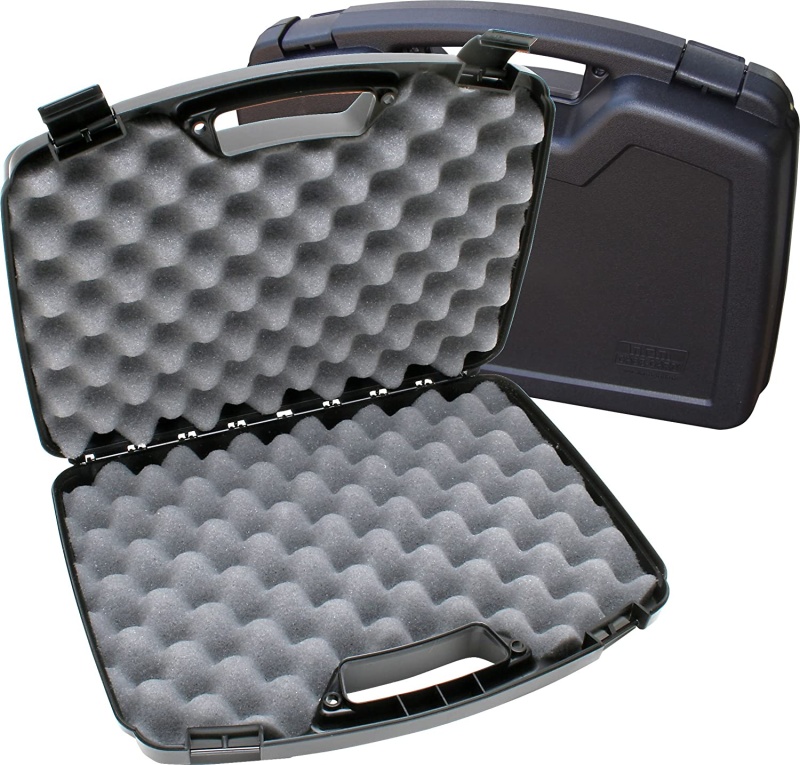 Medium Size – Snap Latch Plastic Case – Black
