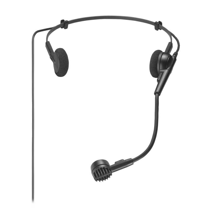 Headworn Hypercardioid Dynamic Microphone With Xlr Connector, At8139l, At8139s And At8439