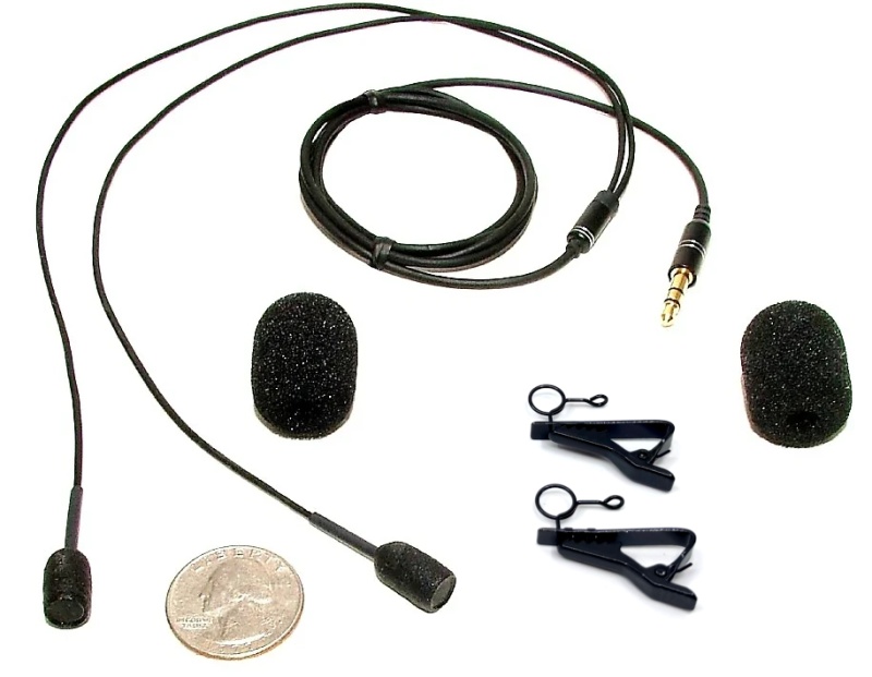 Deluxe Binaural Microphones With Premium Cables