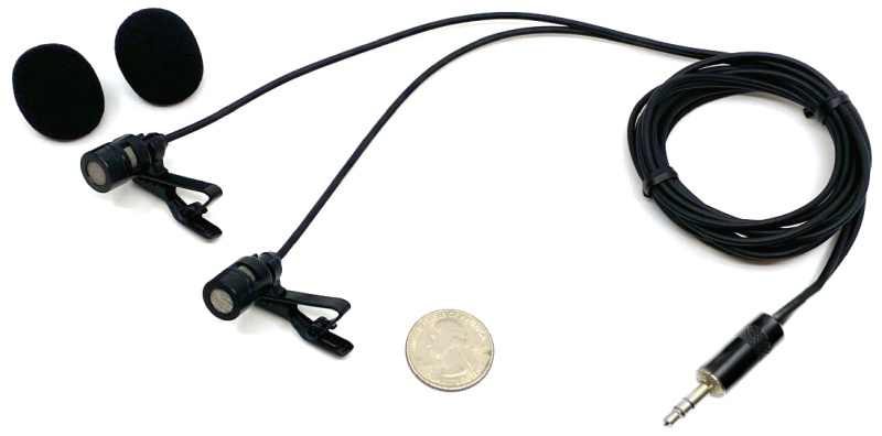 Mini High Sensitivity Cardioid Stereo Microphones