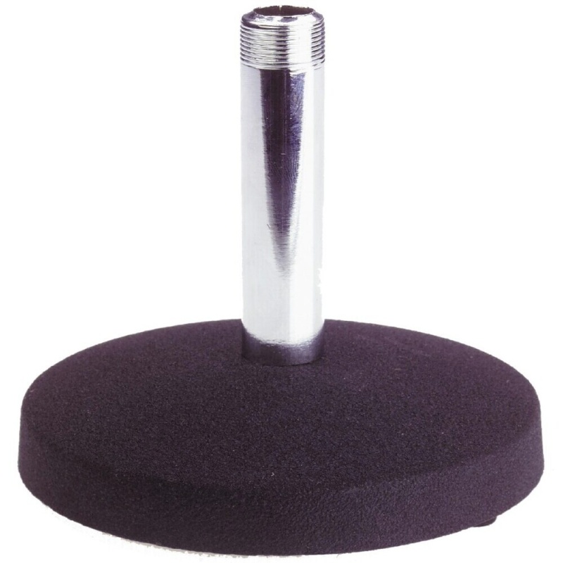 Small Desktop Microphone Stand With Weighted Base